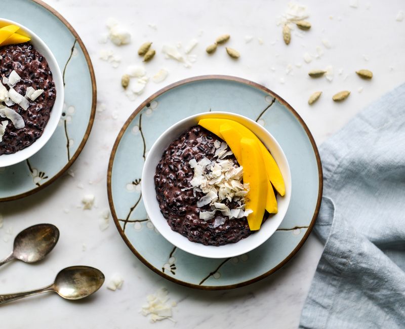 BLACK RICE-COCONUT PUDDING ELIMINATION DIET-1