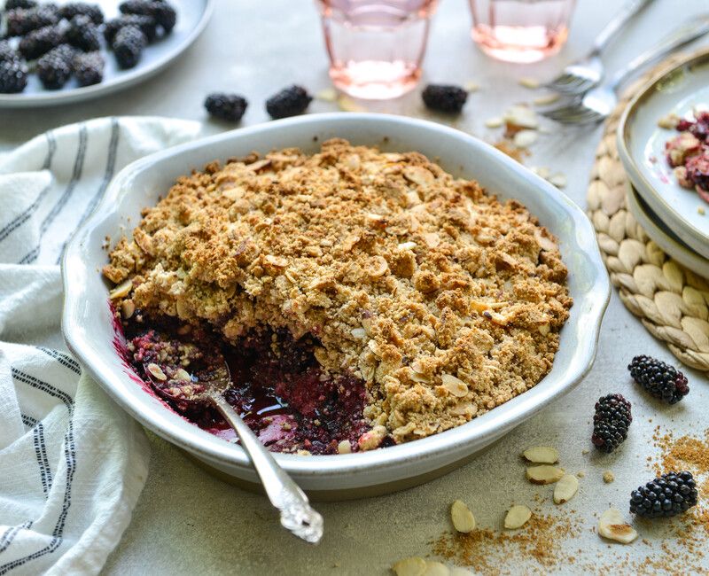 BLACKBERRY ALMOND CRISP-4