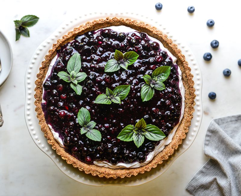 BLUEBERRY-BASIL TART HAZELNUT-OAT CRUST-VEGAN-33