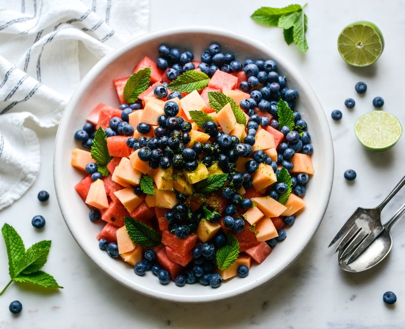 BLUEBERRY-LIME-MINT-MELON SALAD-1