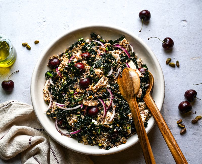 CHERRY CHICKEN QUINOA SALAD-2