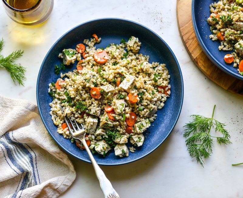 CHICKEN AND BROWN RICE SALAD LOW-FODMAP-1