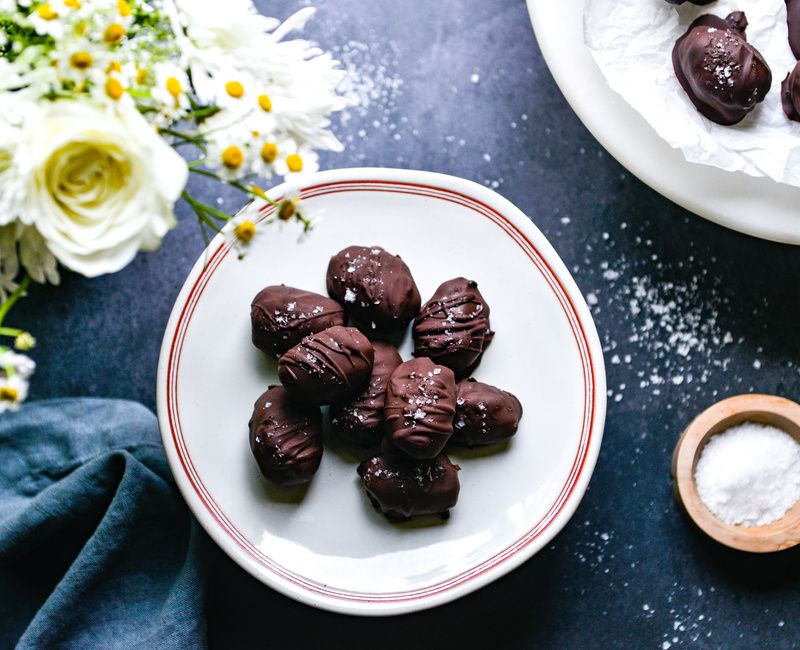 CHOCOLATE COVERED PEANUT BUTTER DATE BITES-1