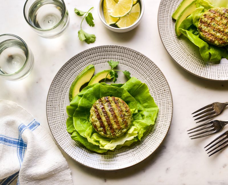 CILANTRO-LIME HALIBUT BURGERS GLUTEN-FREE EGG-FREE-1