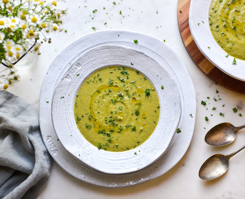 CREAMY CAULIFLOWER ASPARAGUS SOUP ELIMINATION DIET-22