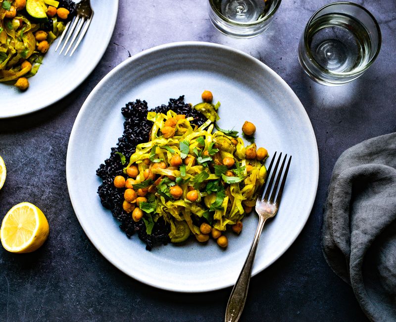 CURRIED CHICKPEA AND CABBAGE STIR-FRY-11