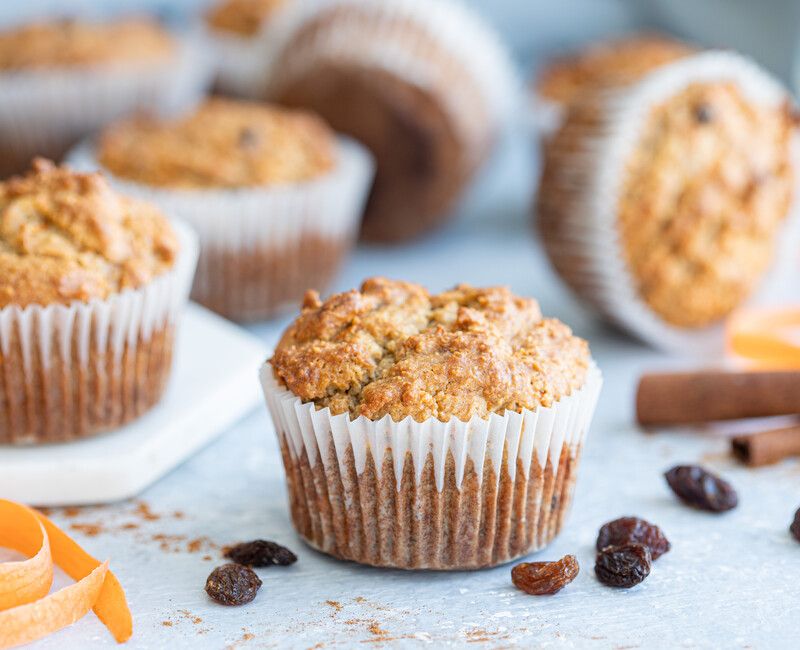 Carrot Breakfast Muffins-2