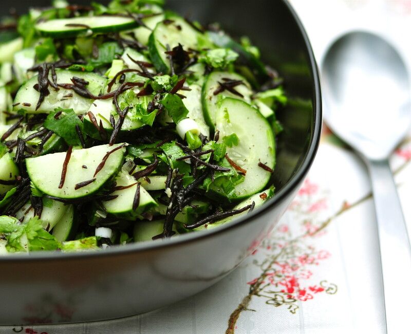 Cucumber Arame Salad