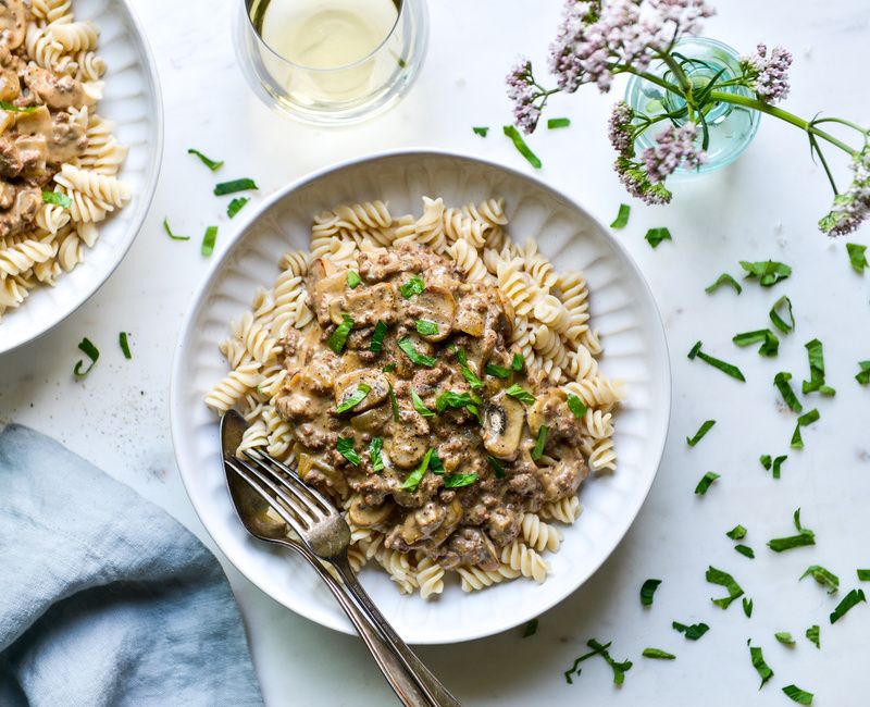 DAIRY-FREE GLUTEN-FREE BEEF STROGANOFF-1