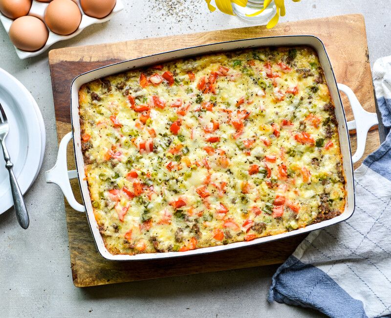 EGG AND SAUSAGE BREAKFAST CASSEROLE-2