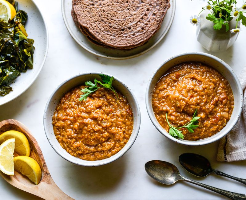 ETHIOPIOAN RED LENTIL STEW - MISIR WAT-1