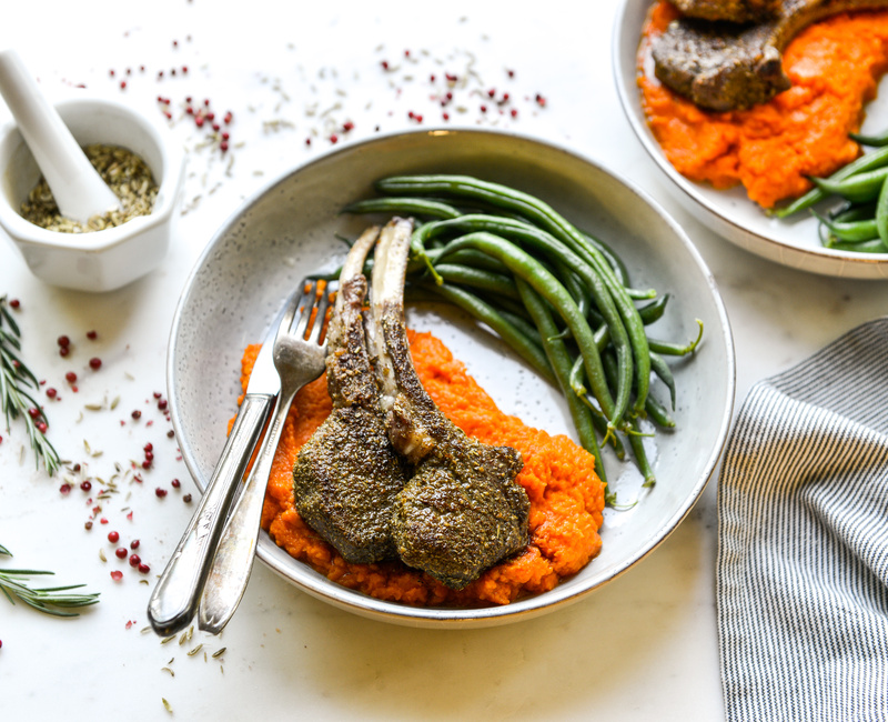 FENNEL-ROSEMARY CRUSTED LAMB CHOPS-2