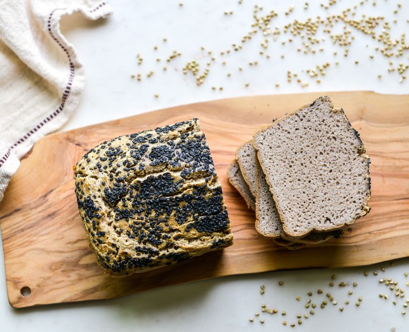 FERMENTED BUCKWHEAT BREAD GLUTEN-FREE VEGAN-1