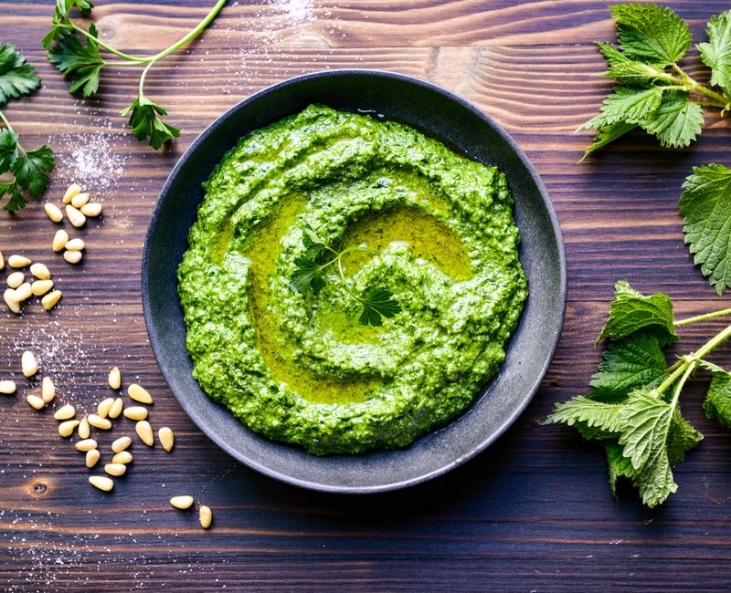 FRESH NETTLE-PARSLEY PESTO-1