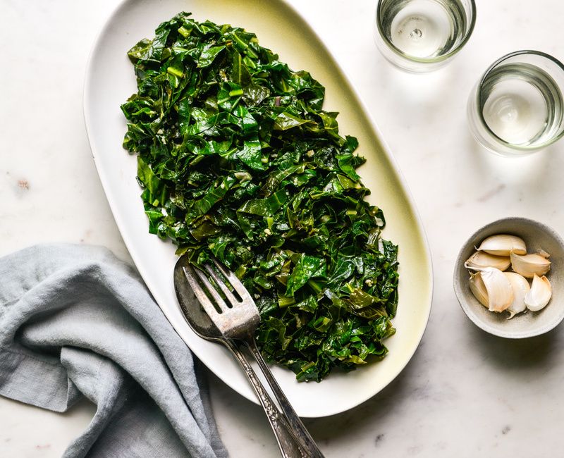 GARLIC SAUTEED GREENS ELIMINATION DIET RECIPE-1
