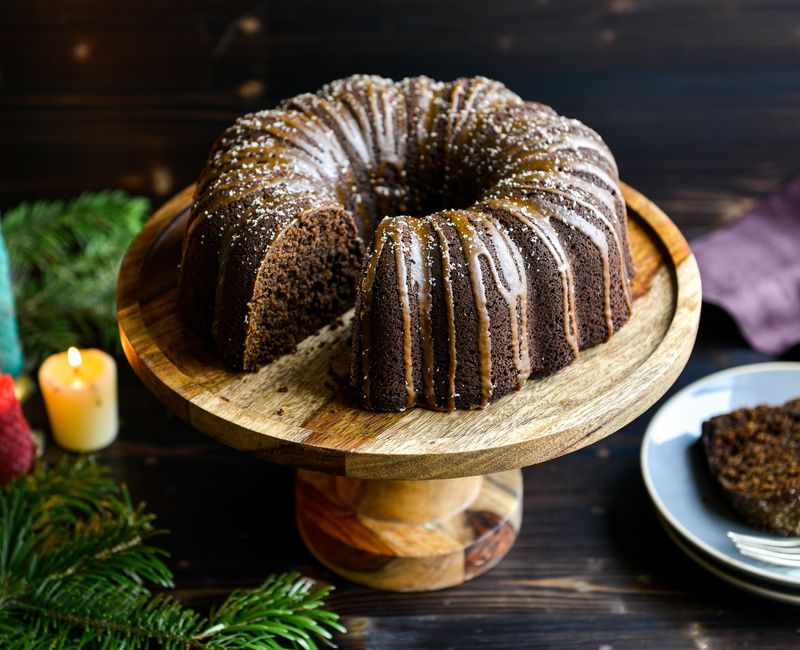 GLUTEN-FREE DAIRY-FREE GINGERBREAD BUNDT CAKE-3