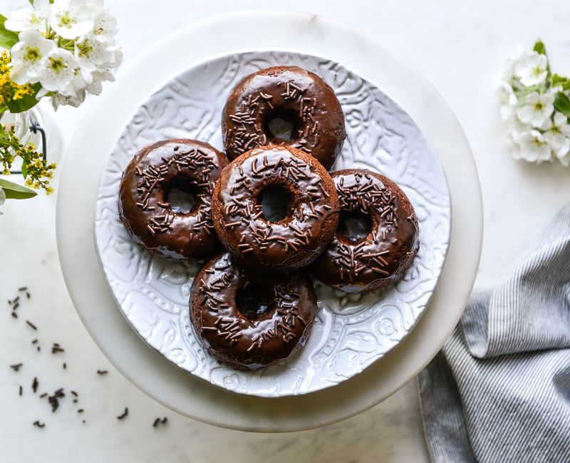 GLUTEN-FREE EGG-FREE CHOCOLATE DONUTS-1