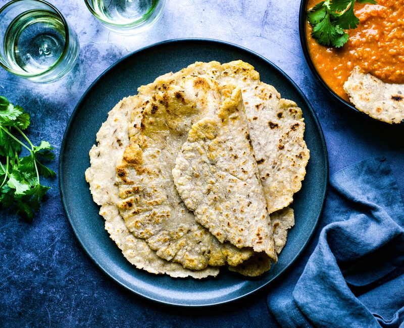 GLUTEN-FREE INDIAN FLATBREAD VEGAN-1