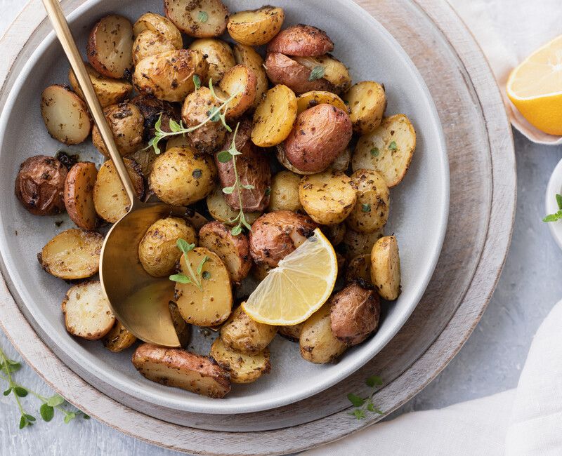 Greek Lemon Potatoes