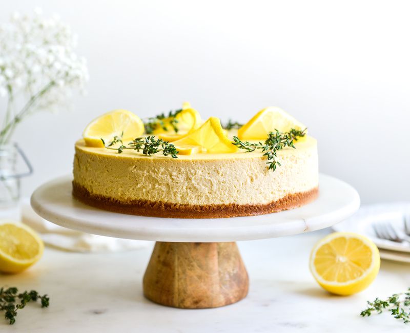 HONEY-LEMON CHEESECAKE GRAIN-FREE SUGAR-FREE-2