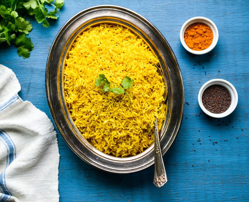 INSTANT POT TURMERIC RICE-1