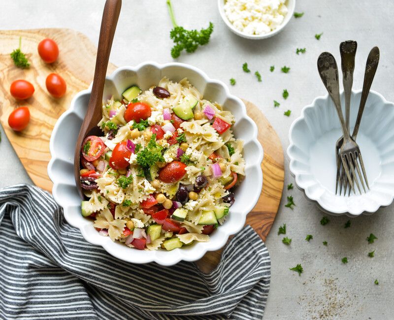 MEDITERRANEAN PASTA SALAD-1