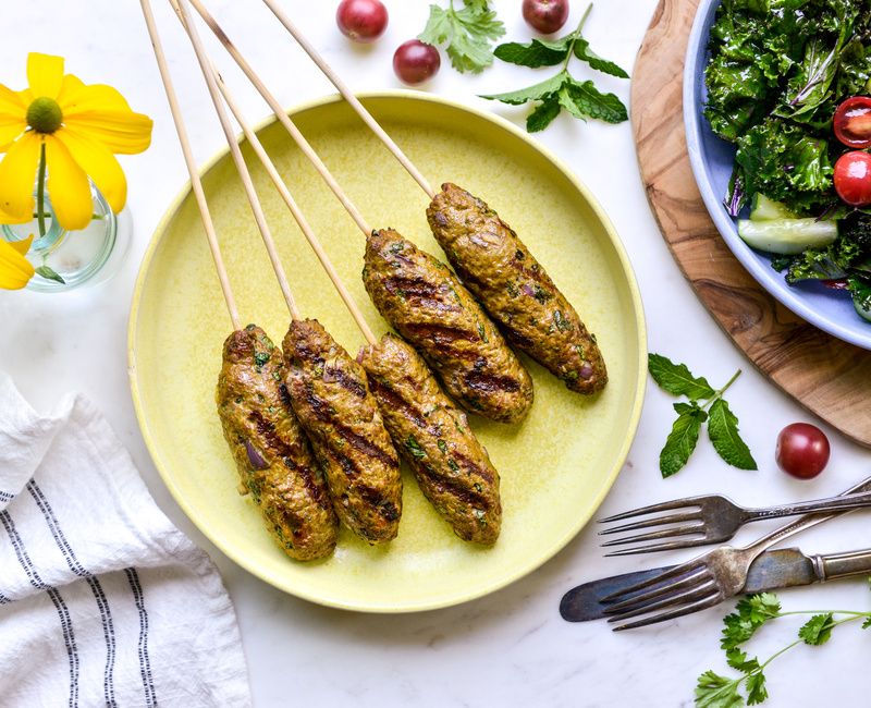 MOROCCAN GROUND BEEF KEBOBS-1