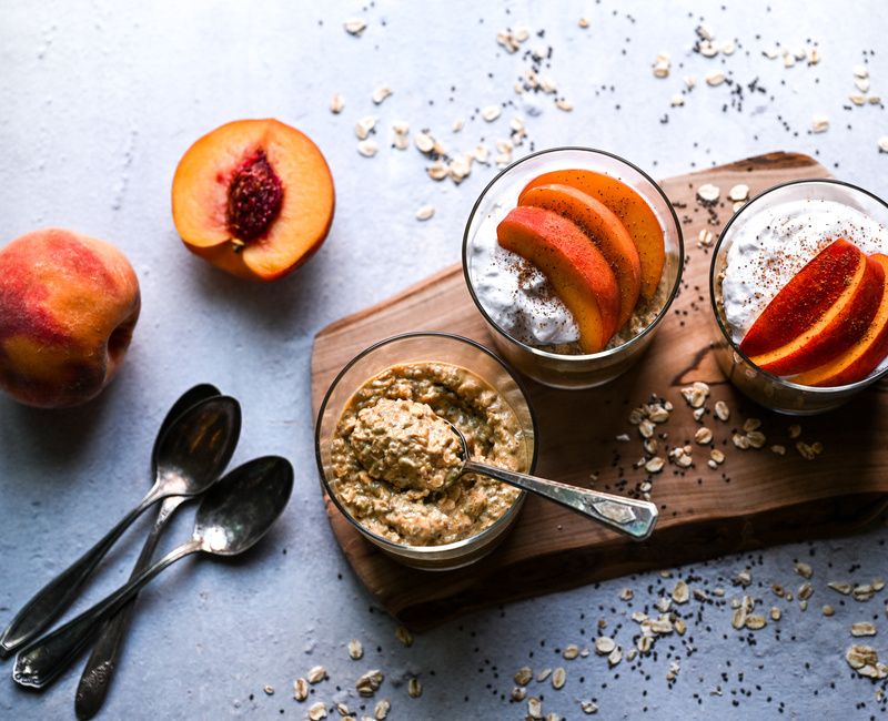 OVERNIGHT PEACH-COCONUT CHIA OATMEAL-1