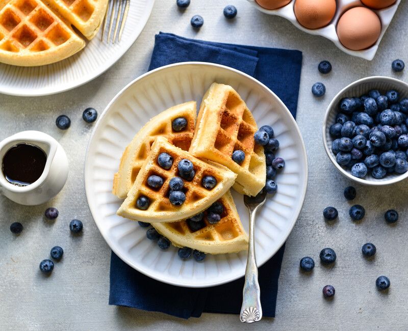 PALEO ALMOND FLOUR WAFFLES-1