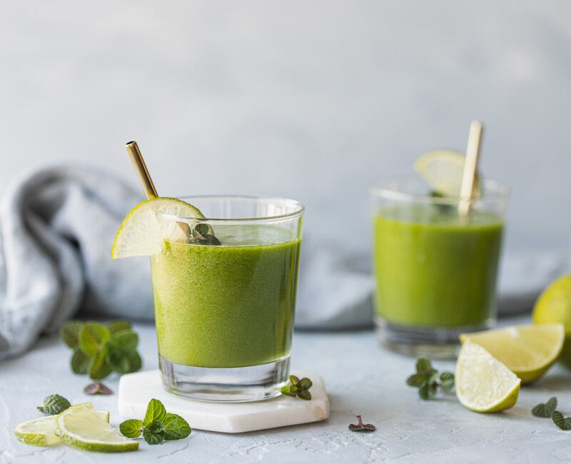 Pineapple Mint Smoothie