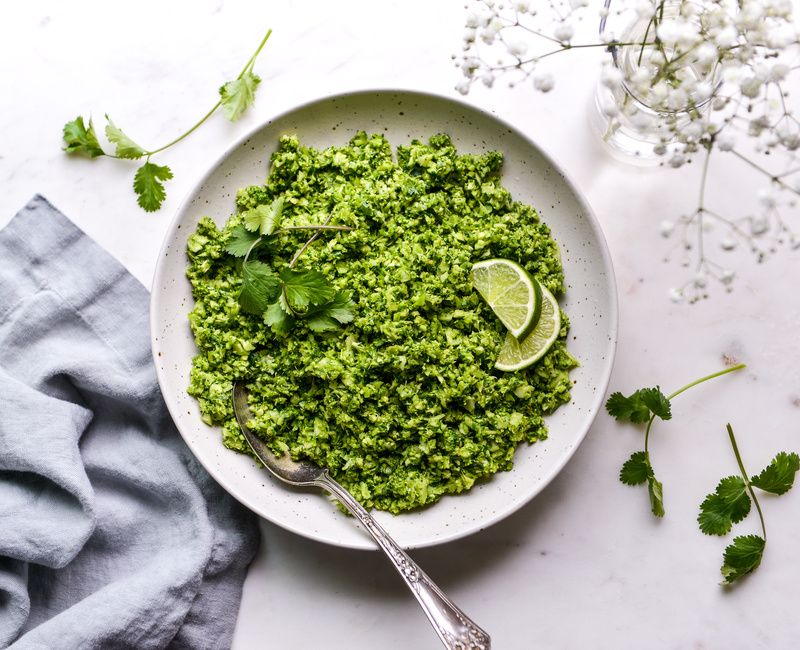 RAW CILANTRO-LIME BROCCOLI SALAD-1