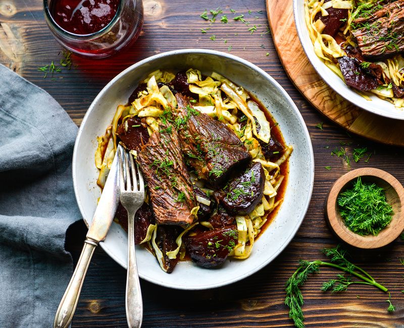 ROAST BEEF WITH BEETS AND CABBAGE-AIP-1