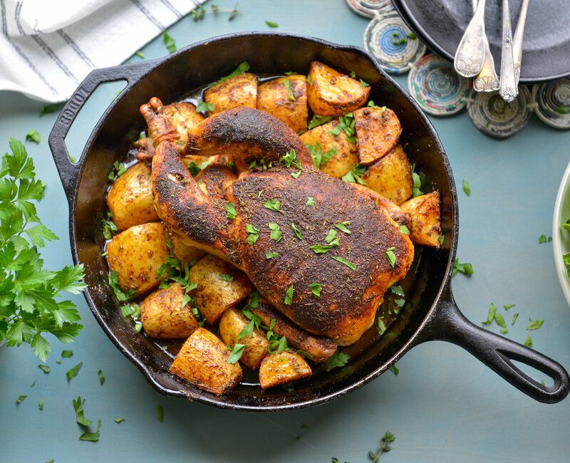 ROASTED PAPRIKA CHICKEN AND POTATOES-1
