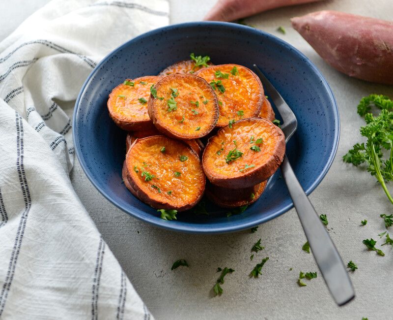 ROASTED SWEET POTATO ROUNDS-1