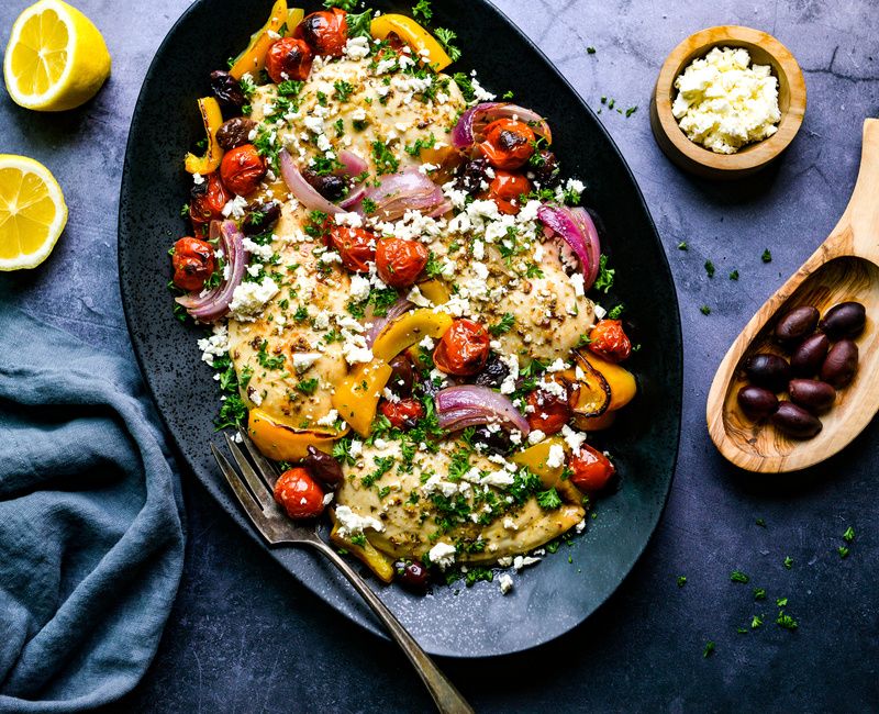 SHEET PAN MEDITERRANEAN CHICKEN AND VEGETABLES-2