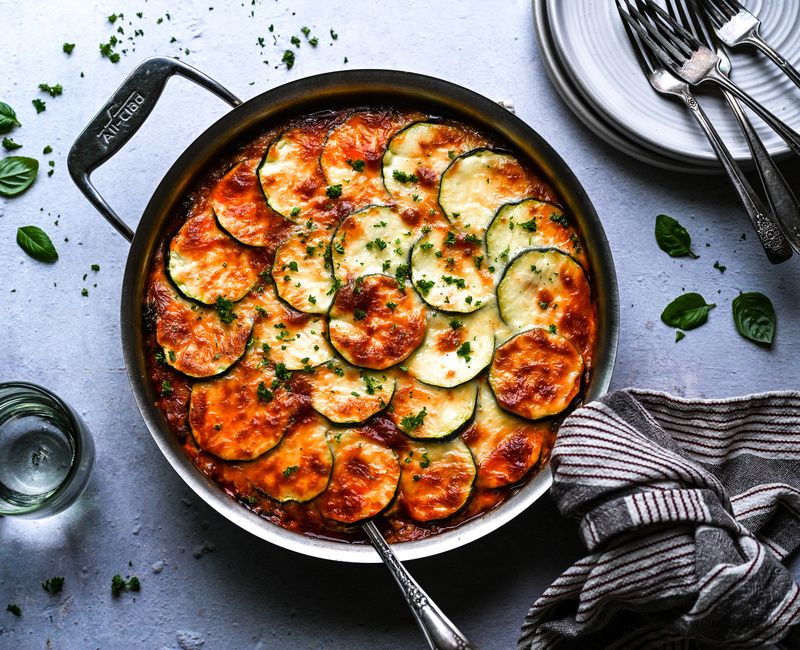SKILLET ZUCCHINI SPINACH LASAGNA GRAIN-FREE-1