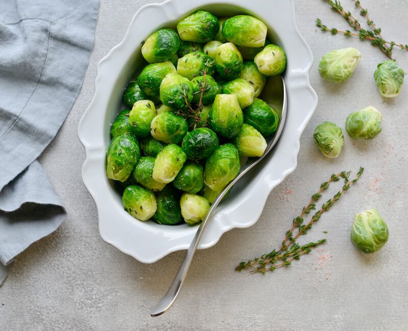 STEAMED BRUSSELS SPROUTS-1