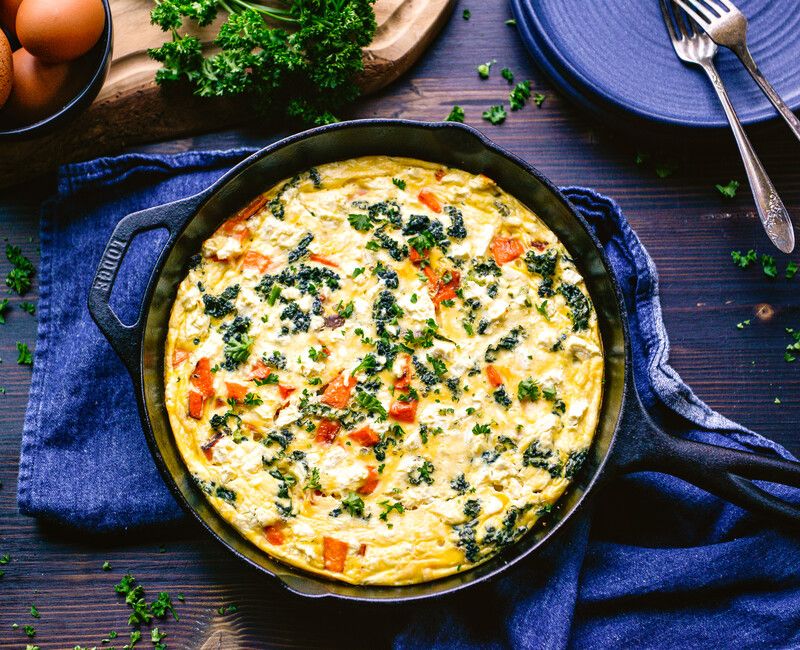 SWEET POTATO AND KALE FRITTATA-1