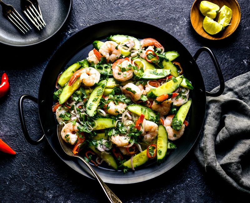 THAI CUCUMBER SHRIMP SALAD LOW-CARB-14