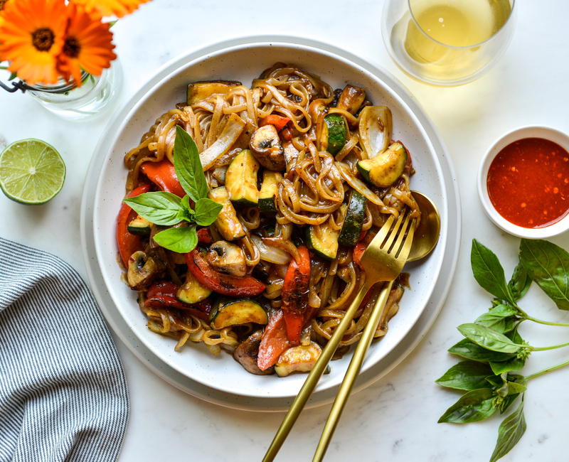 THAI VEGGIE-NOODLE STIR-FRY-1