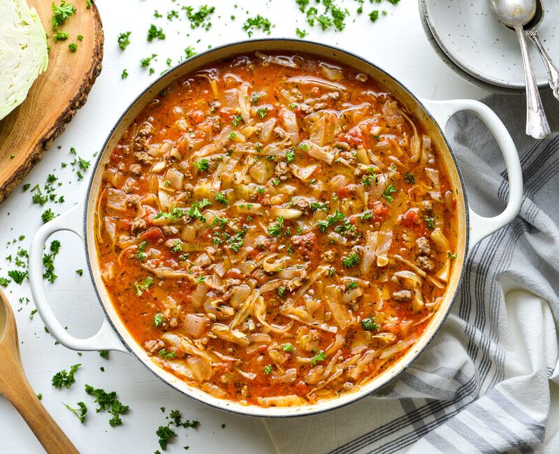 TOMATO BEEF CABBAGE SOUP LOW-CARB-1