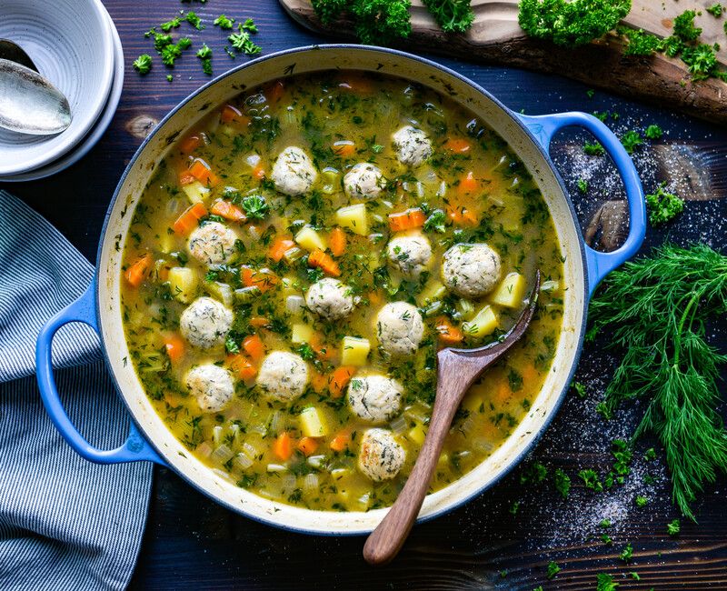 TURKEY MEATBALL AND VEGETABLE SOUP-1