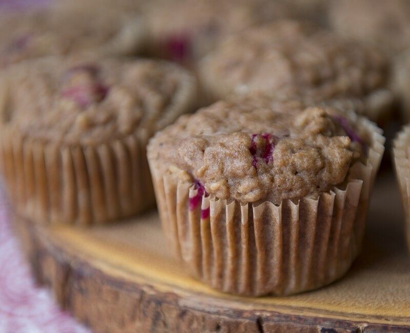 Apple Cranberry Oatmeal Muffins