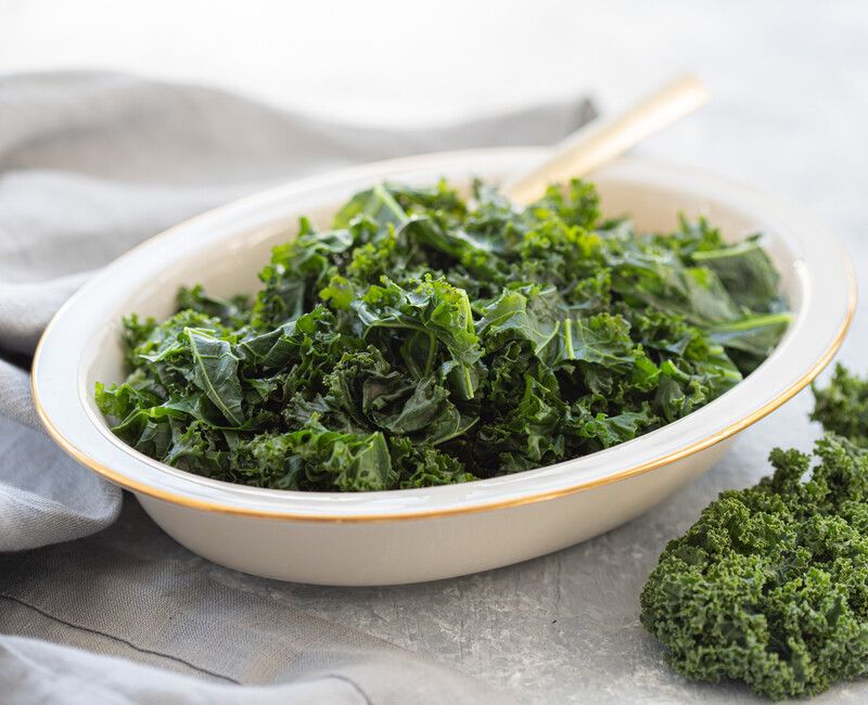 Basic Steamed Kale Instant Pot