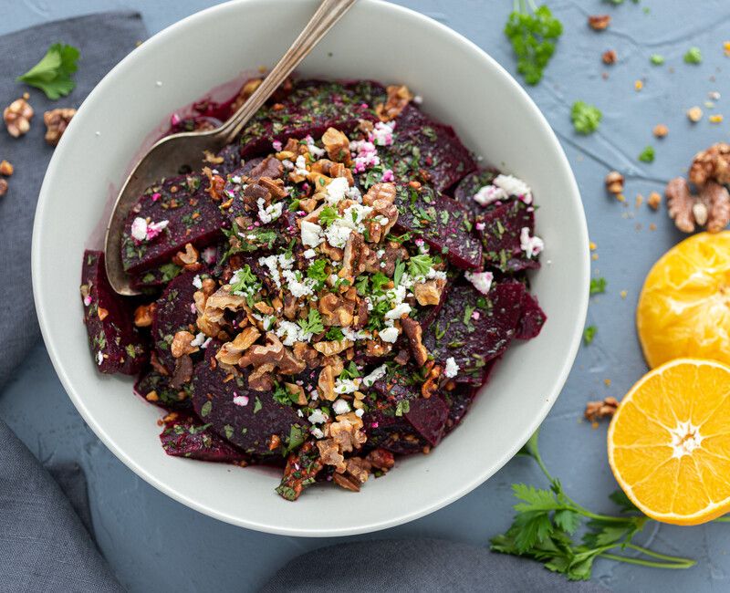 Instant Pot Beet Orange Salad