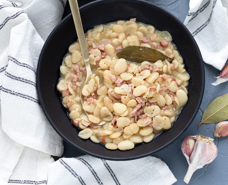 Butter Beans and Ham