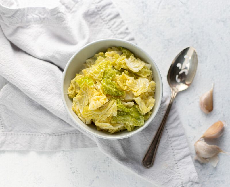 Butter Braised Cabbage