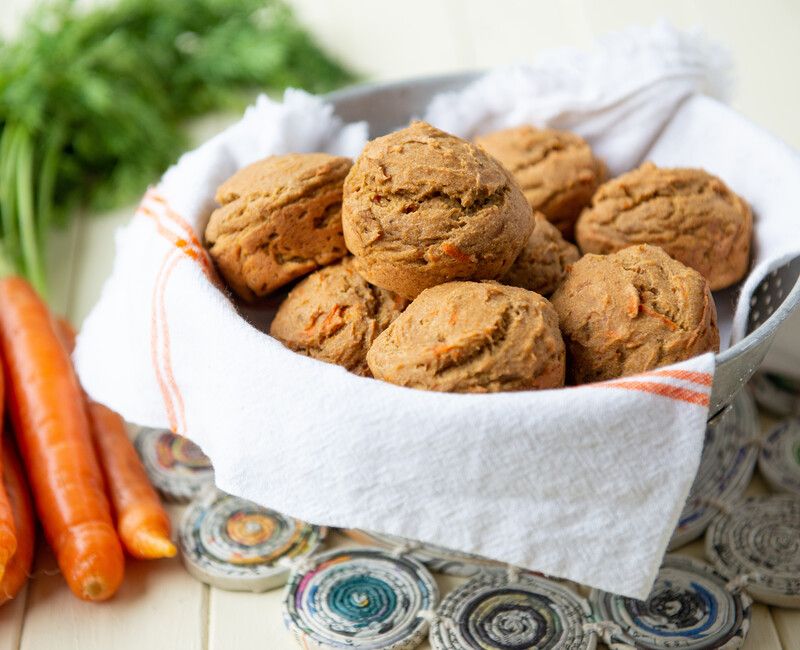 Carrot Plantain Muffins AIP Vegan Paleo Egg-Free