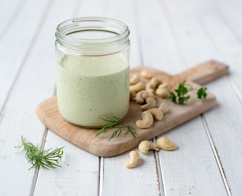 DAIRY-FREE Cashew Ranch Dressing