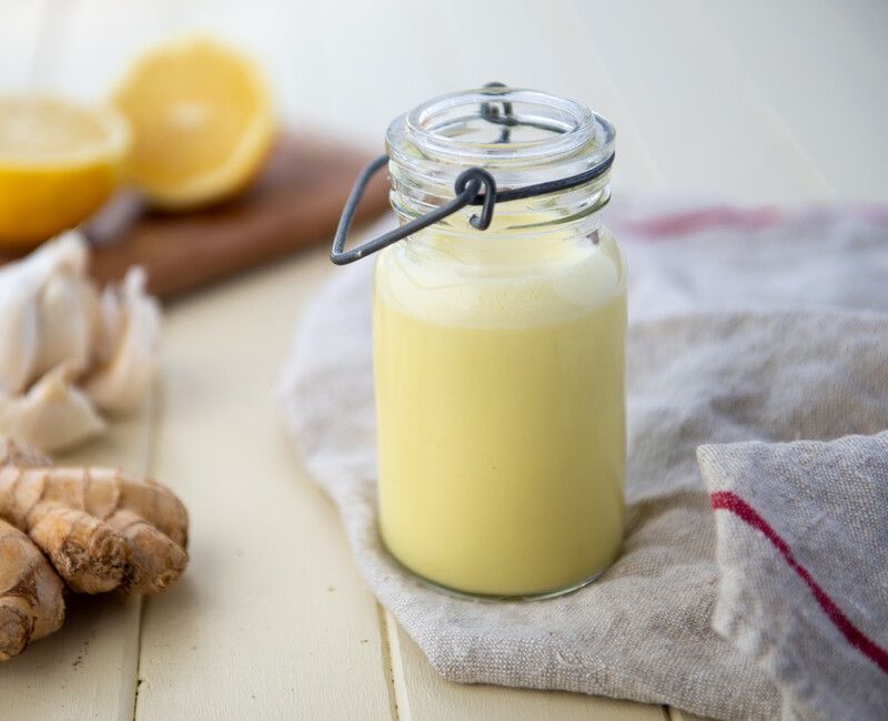 Creamy Lemon-Ginger Dressing
